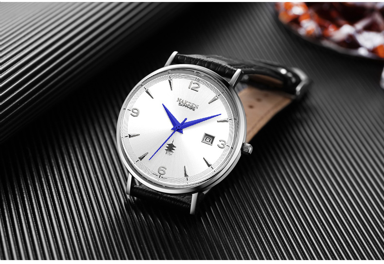 NAKZENクラシック腕時計ブランド高級クォーツ男性腕時計防水時計男性カジュアルスポーツクールな時計